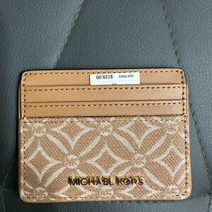Michael Kors Women Large Fashion Credit Card Case ID Holder Wallet, MSRP $128